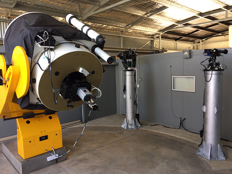 The Telescope Room at Zadko Observatory